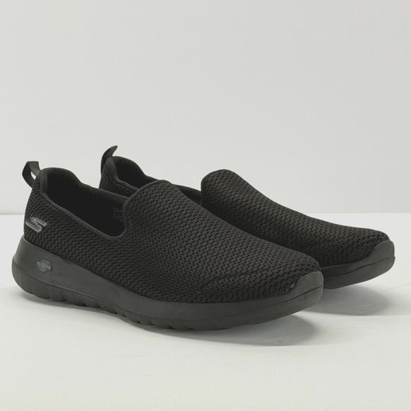 Skechers Go Walk Goga Mat Slip On Women Size 8 Black Comfort Breathable Walking - Picture 2 of 11